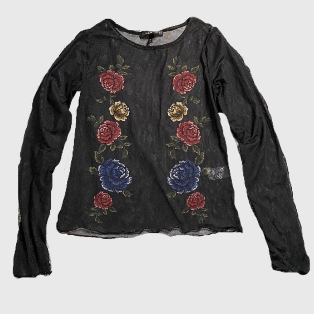 Long Sleeve Mesh Shirt: NEVER WORN